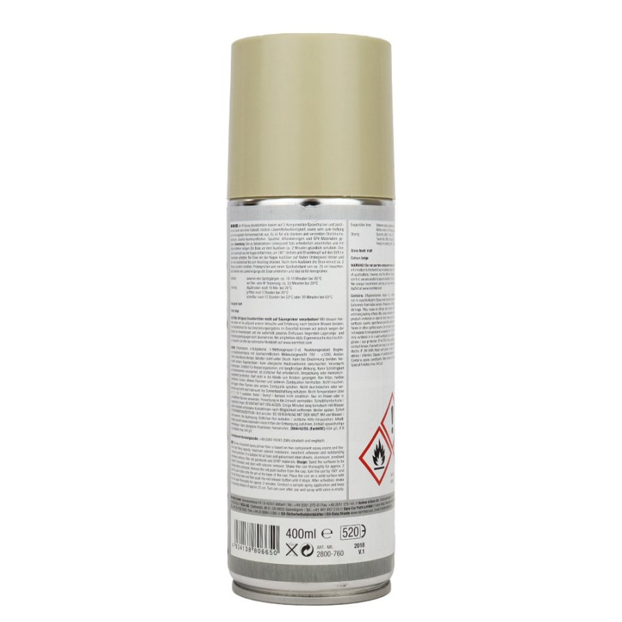 Paint Normfest Primers | Normfest 2K Epoxy Filler Two-Component Primer Filler Aerosol 400Ml Beige