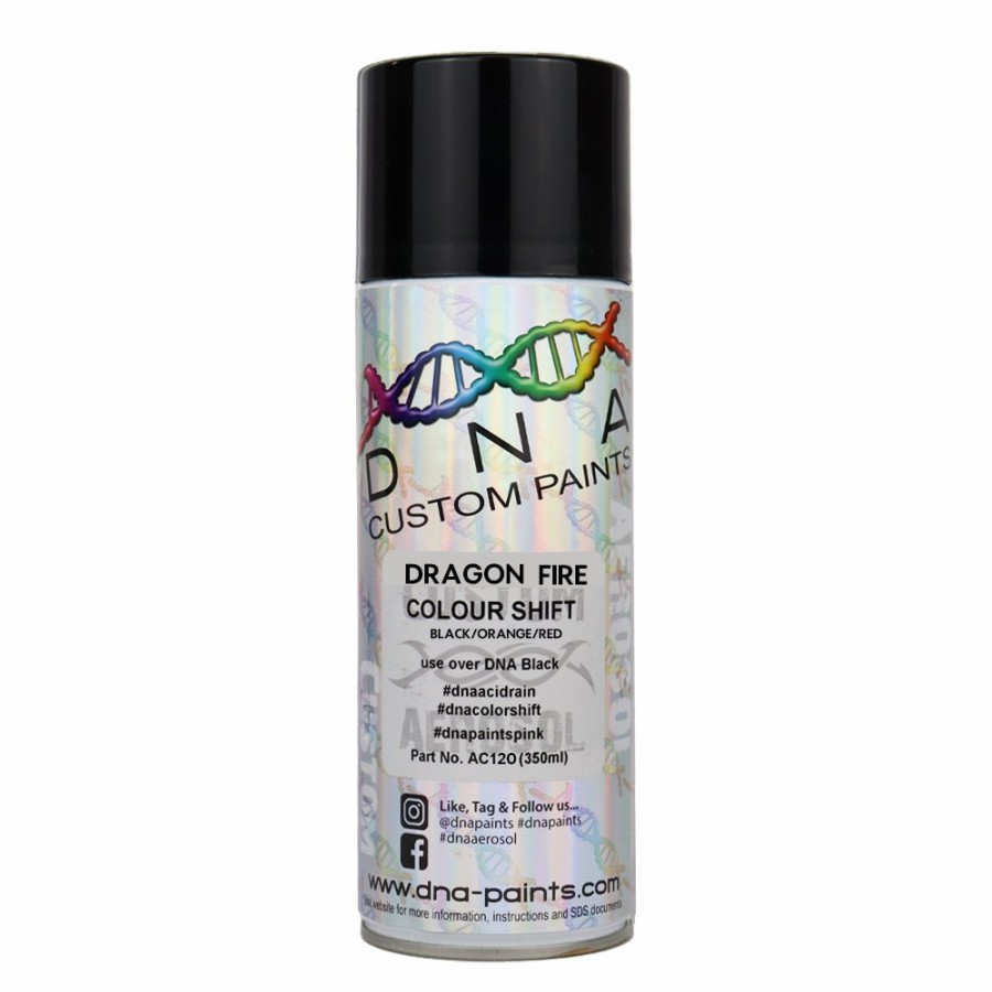 Paint DNA Paints Top Coats | Dna Paints Colour Shift Pearl (Black/Purple/Blue/Plum) 350Ml Aerosol Realm Of Purple