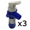 Cleaning Wholesale Paint Group Drum Taps | Solvent Drum Touch Tap Blue & White Multi-Purpose Lift Top X 3