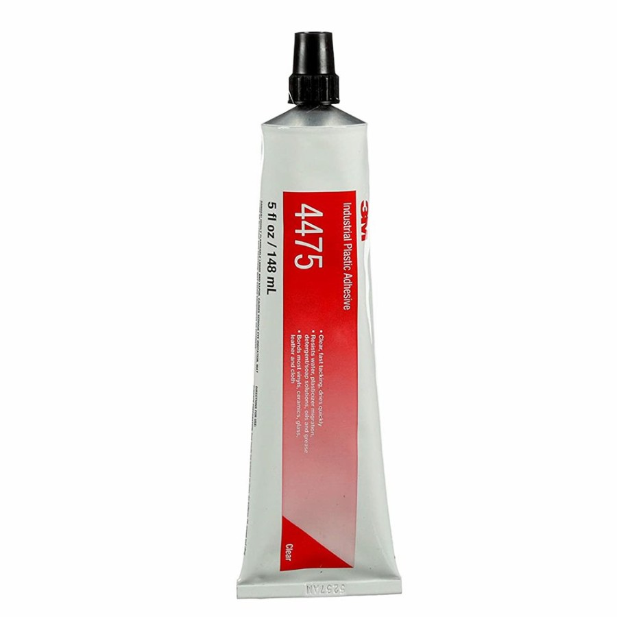 Adhesives & Sealants 3M Tube Adhesives | 3M 4475 Industrial Plastic Adhesive 148Ml Clear Fast Setting High Strength Glue