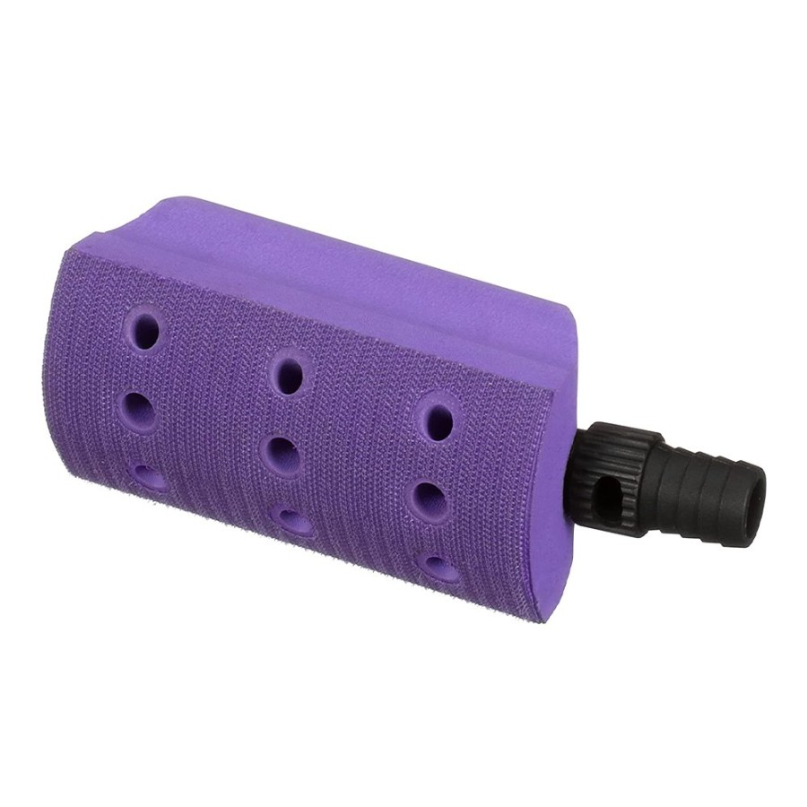 Cutting & Abrasives 3M Block Sanders | 3M 35830 Hookit Flexible Radius Sanding Block 133 X 66Mm Dust Free Vacuum Purple