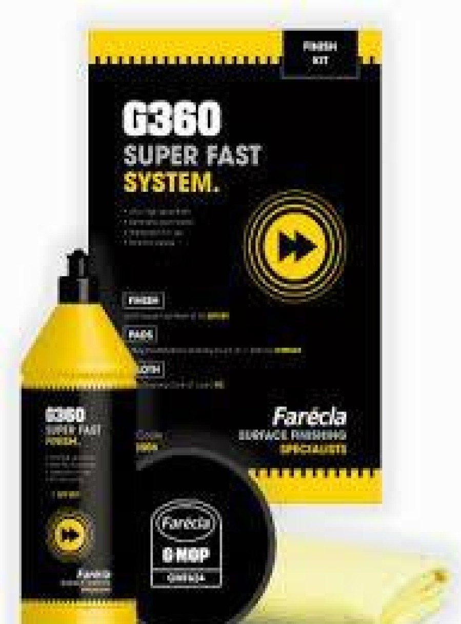 Car Care Farecla Polishes | Farecla G360Super Fast System Finish Kit Polishing High Gloss