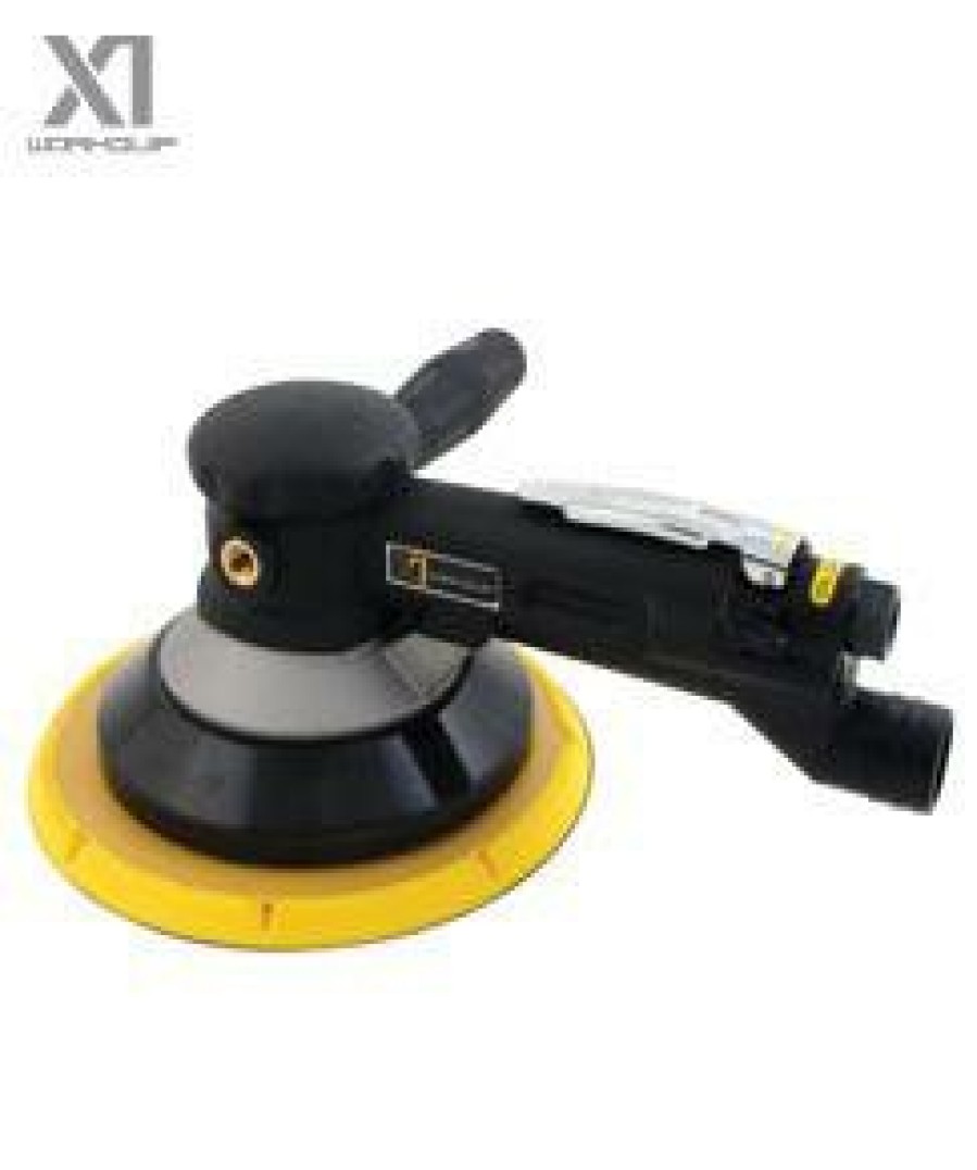 Cutting & Abrasives Workquip Air Sanders | Workquip X1 200Mm Gearded Sander 10Mm Orbit With Dust Extraction