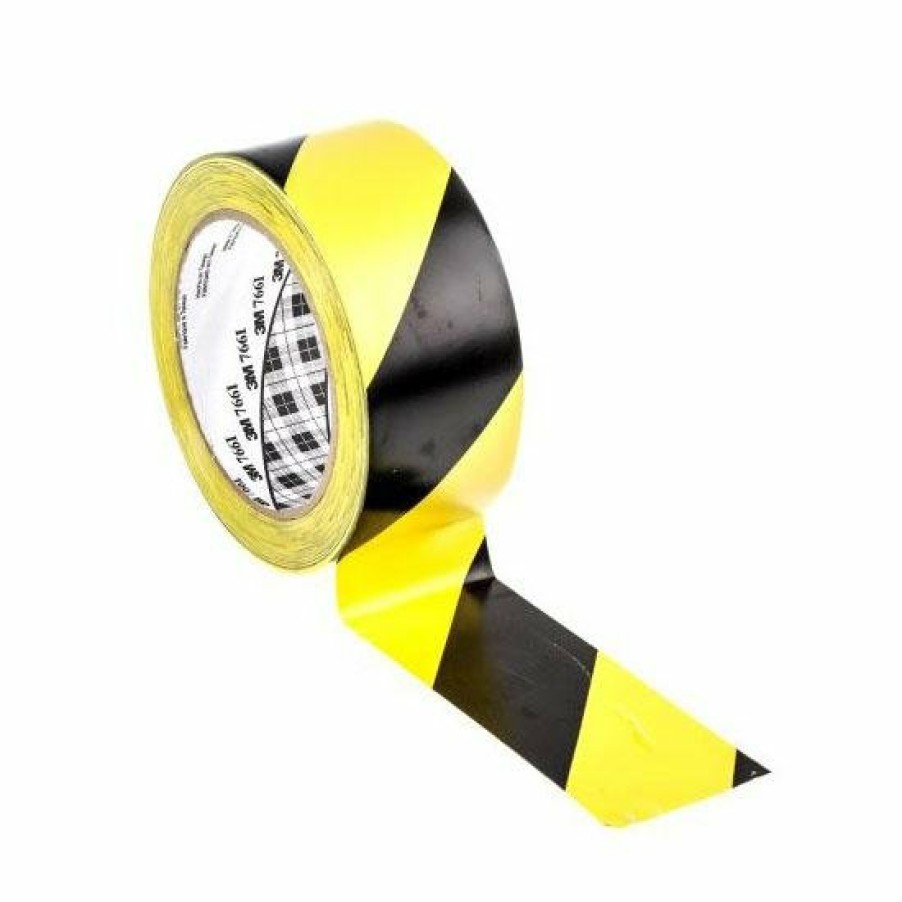 Safety 3M | 3M™ Hazard Warning Tape 766 50.8Mm X 32.9M Safety Border / Barrier Self Stick