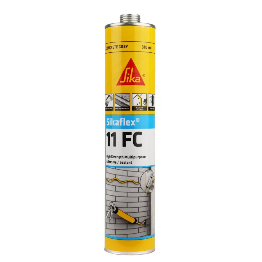 Adhesives & Sealants Sika Adhesive/Sealants | Sika Sikaflex 11Fc Polyurethane Adhesive Sealant 310Ml Concrete Grey