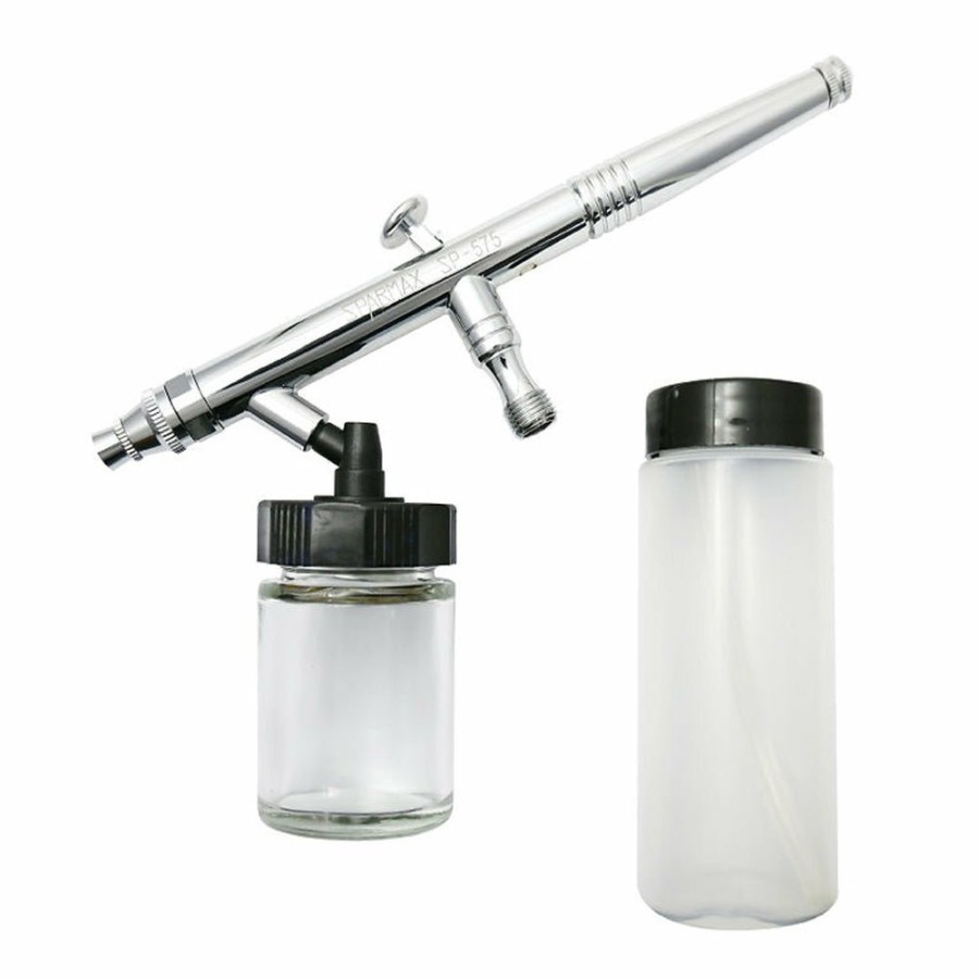 Spray Guns Sparmax Airbrushes | Sparmax Sp-575 Dual Action Airbrush 0.5Mm Iwata Syphon