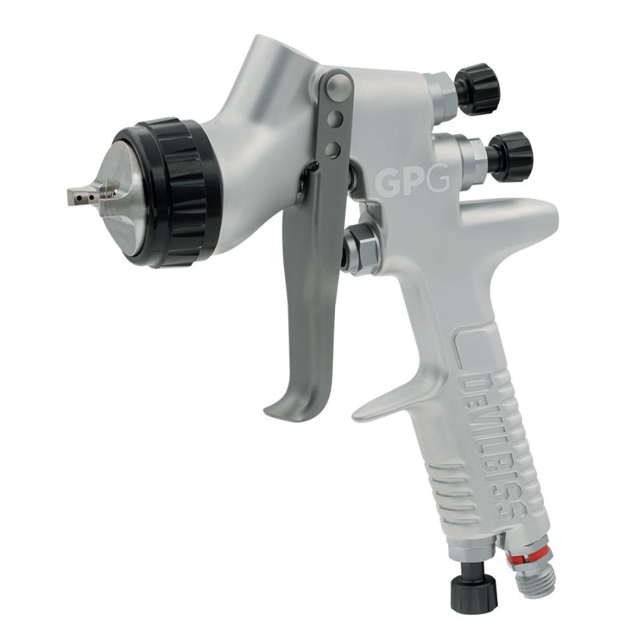 Spray Guns Devilbiss Gravity-Fed | Devilbiss Gpg General Purpose Gravity Spray Gun 600Ml Pot 1.3Mm (Gpg1 Aircap)