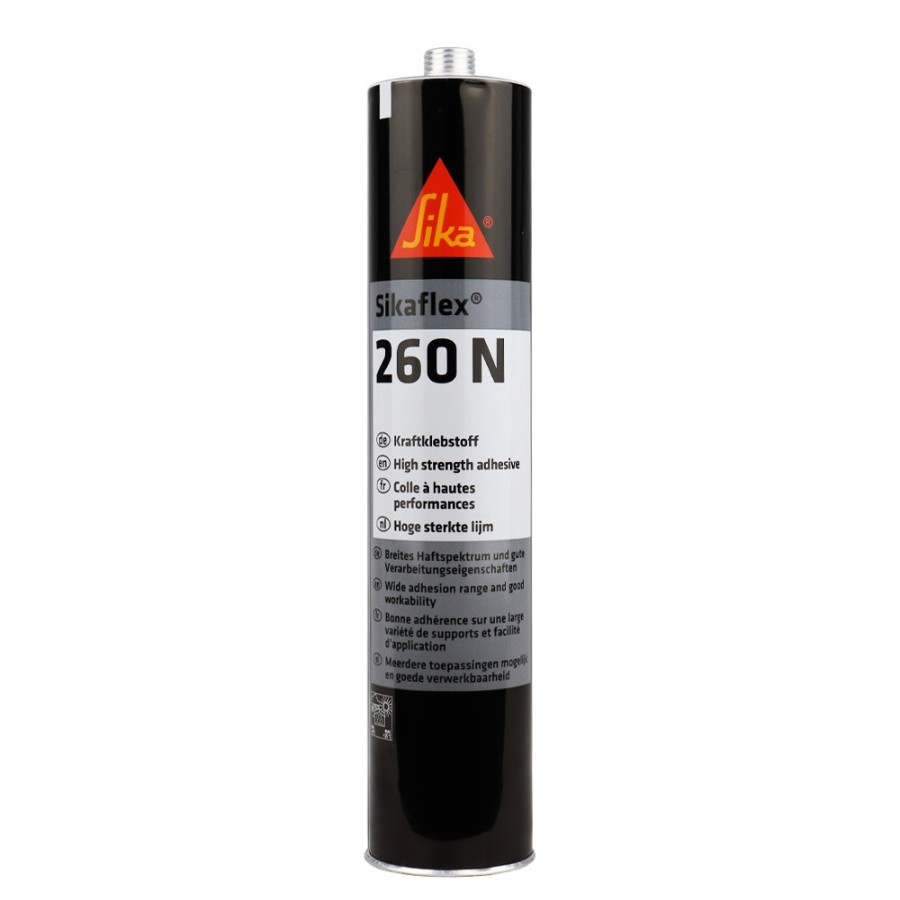 Adhesives & Sealants Sika Adhesives | Sika Sikaflex 260N Primerless High Strength Adhesive 300Ml Black