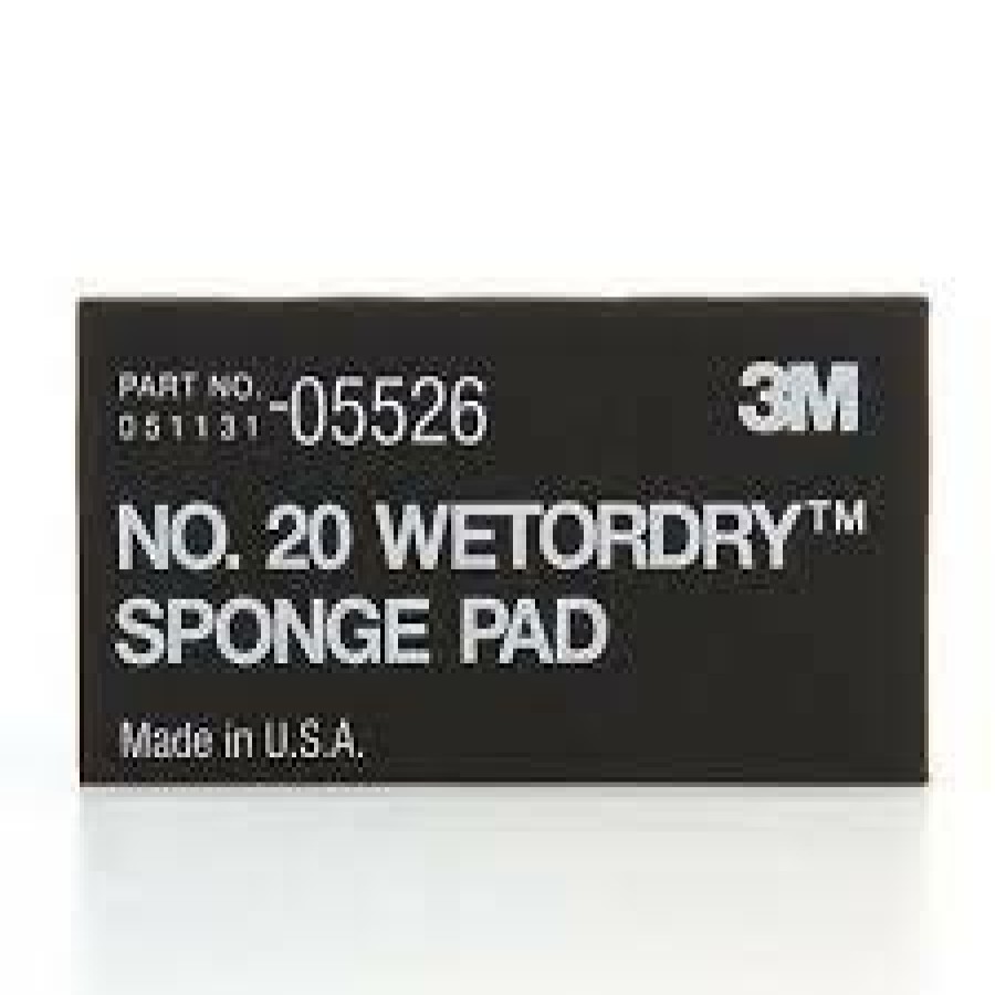 Cutting & Abrasives 3M Blocks | 3M™ Wetordry™ Sponge Sanding Block Pad 05526