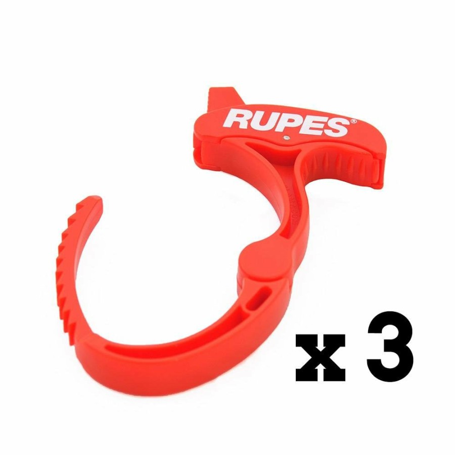 Car Care Rupes Parts & Accessories | Rupes Bigfoot Machine Cable Clamps 9.Z1024 X 3