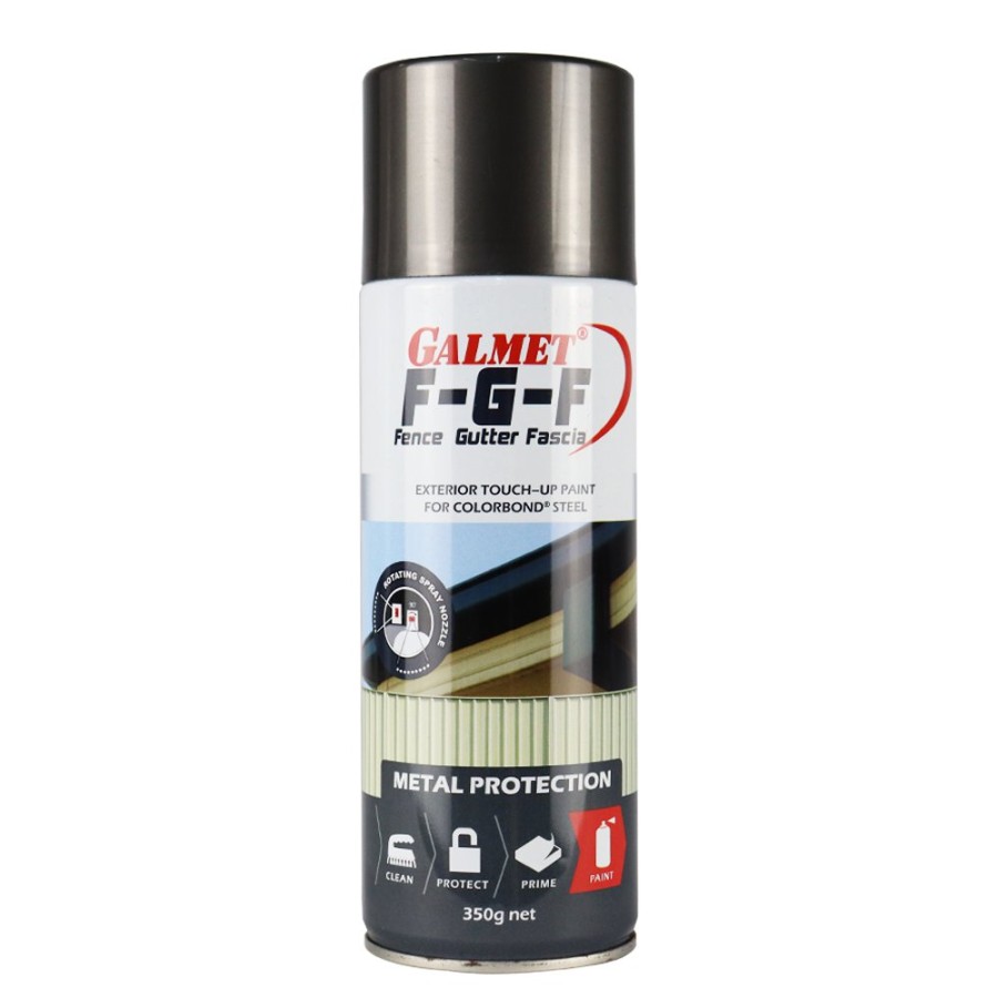 Paint Galmet Topcoats | Galmet Colorbond® Touch-Up Paint Fgf – Fence, Gutter, Fascia 350G Woodland Grey®