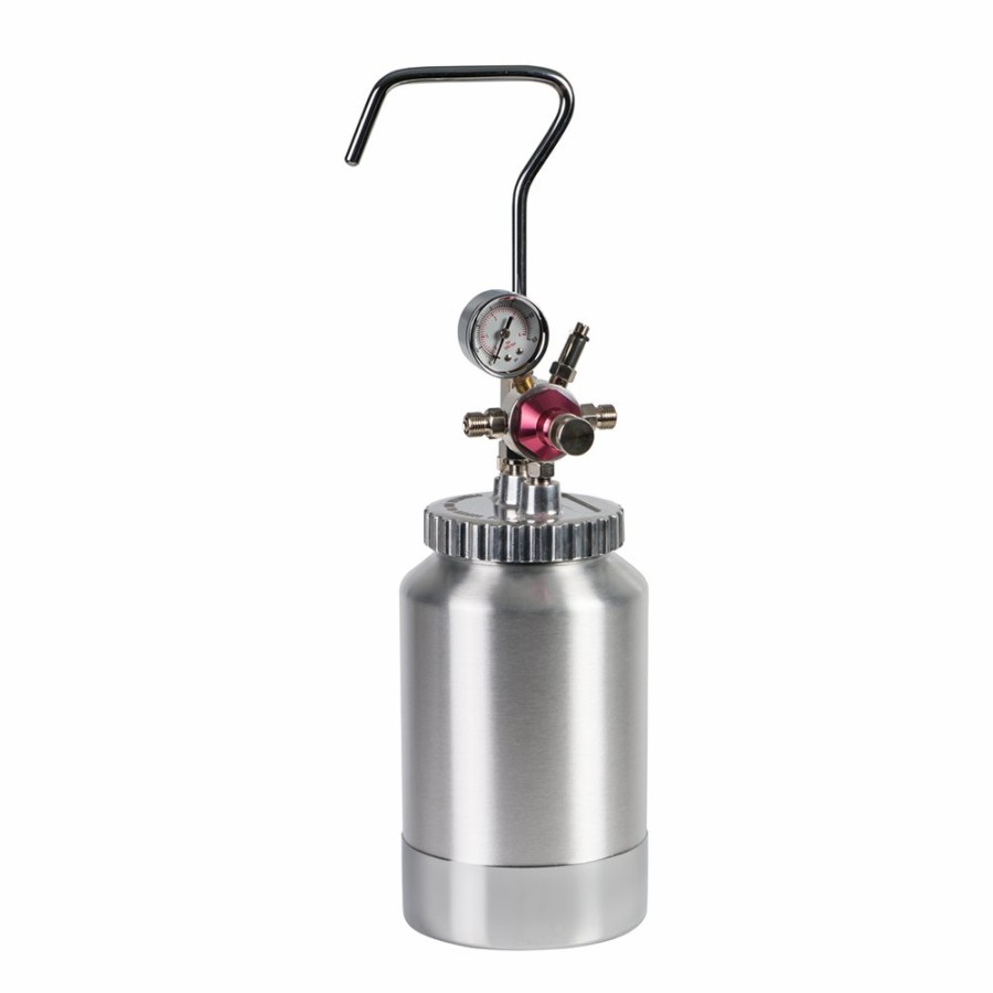 Spray Guns 2Spray Pressure Pot | 2Spray 2 Litre Pressure Pot Pt.2 2 Bar 3/8" Fitting Paint Spray Gun