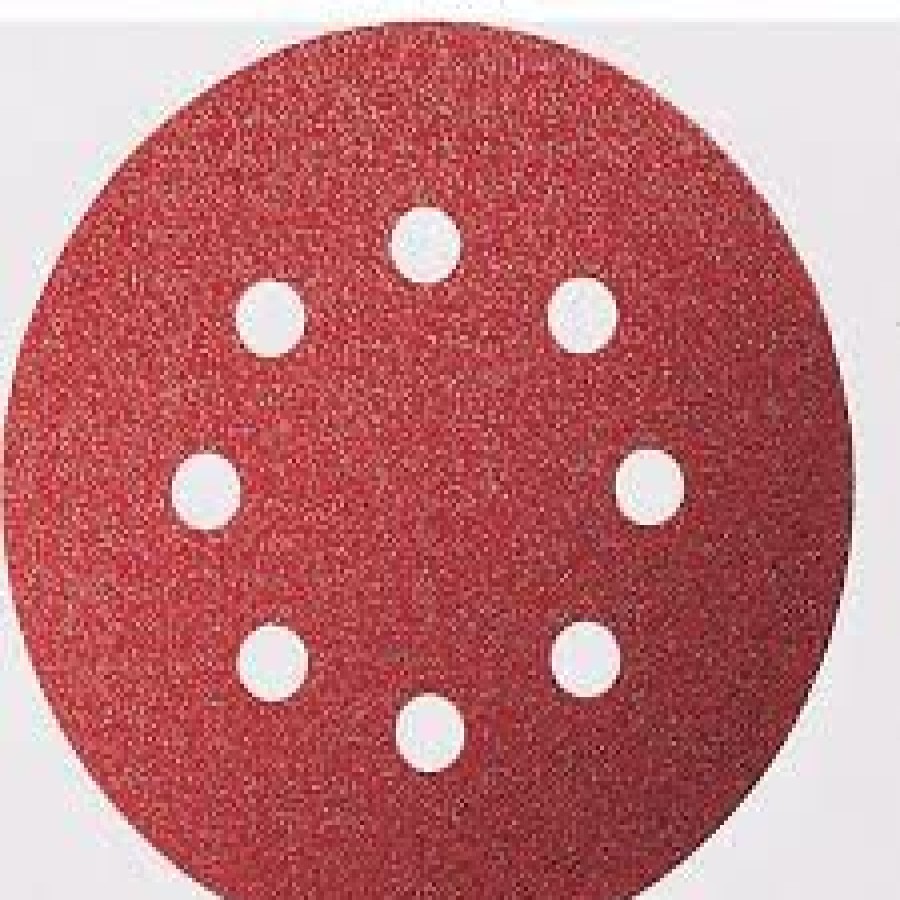 Cutting & Abrasives Revcut Discs | Deerfos 115Mm Velstik Sanding Discs P180 Grit Box 50 4 1/2Inch