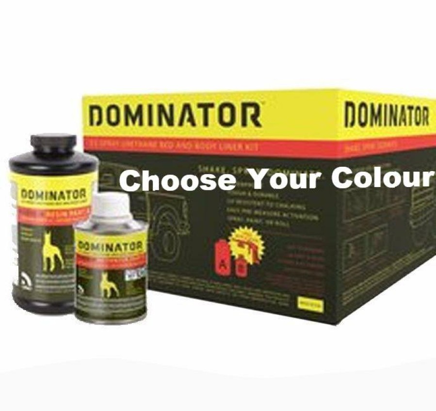 Paint USC Bedliner | Usc Dominator Tintable (Choose Your Colour) Ute Urethane Bed Body Tray Liner Kit