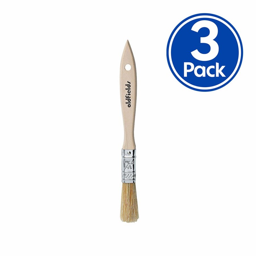 Painting Tools Oldfields | Oldfields Industrial All Purpose Economical Chip Paint Brush 12Mm To 100Mm X 3 Pack