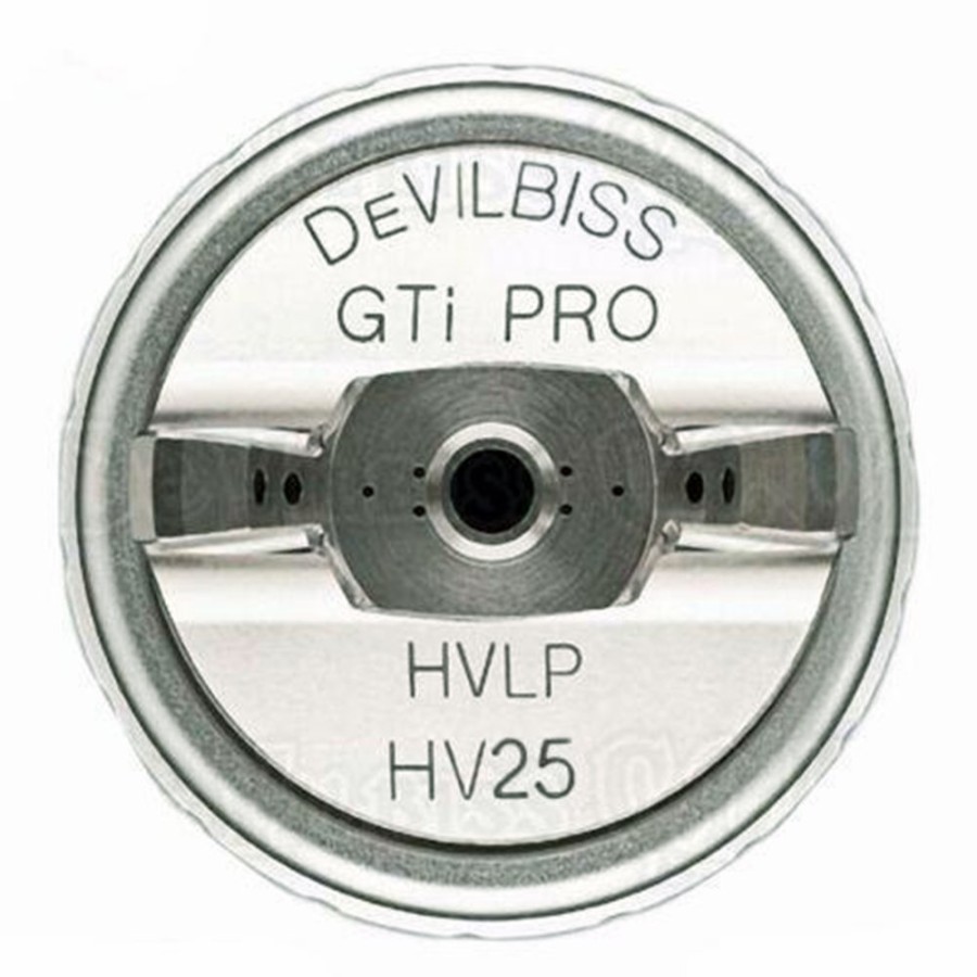 Spray Guns DeVilbiss Air Caps | Devilbiss Gti Pro Lite Hv25 Hvlp Air Cap Pro-102-Hv25-K