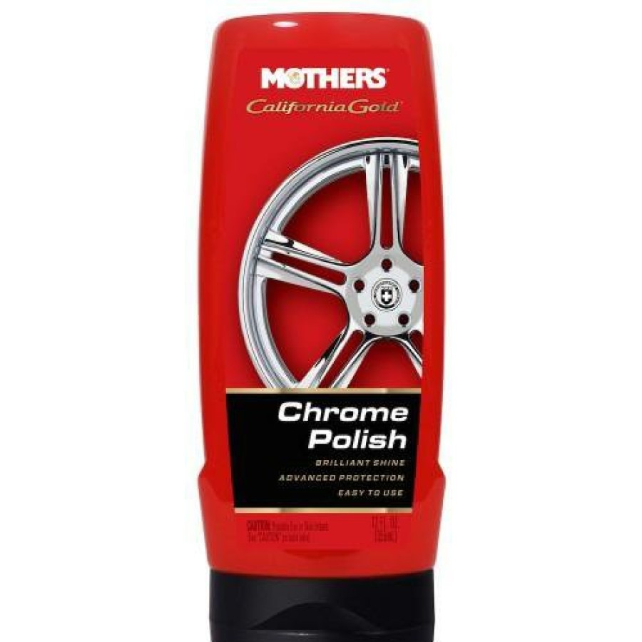 Car Care Mothers Chrome & Metal | Mothers Chrome Polish California Gold Restore Protect 355Ml 655212