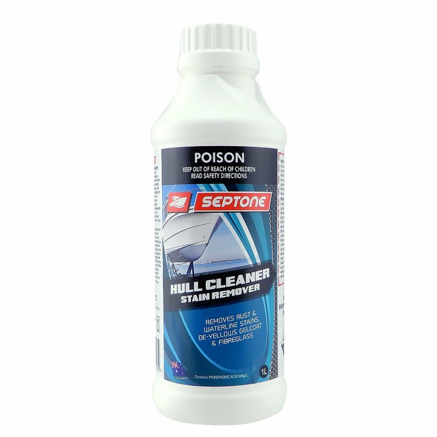 Boat Care Septone Boat Wash | Septone Drifter Hull Cleaner & Stain Remover 1L Phosphoric Acid Based