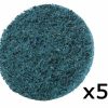 Cutting & Abrasives 3M | 3M 18434 Scotch Brite Roloc Surface Conditioning Disc Ts A Vfn Grade 19Mm 50 Pack