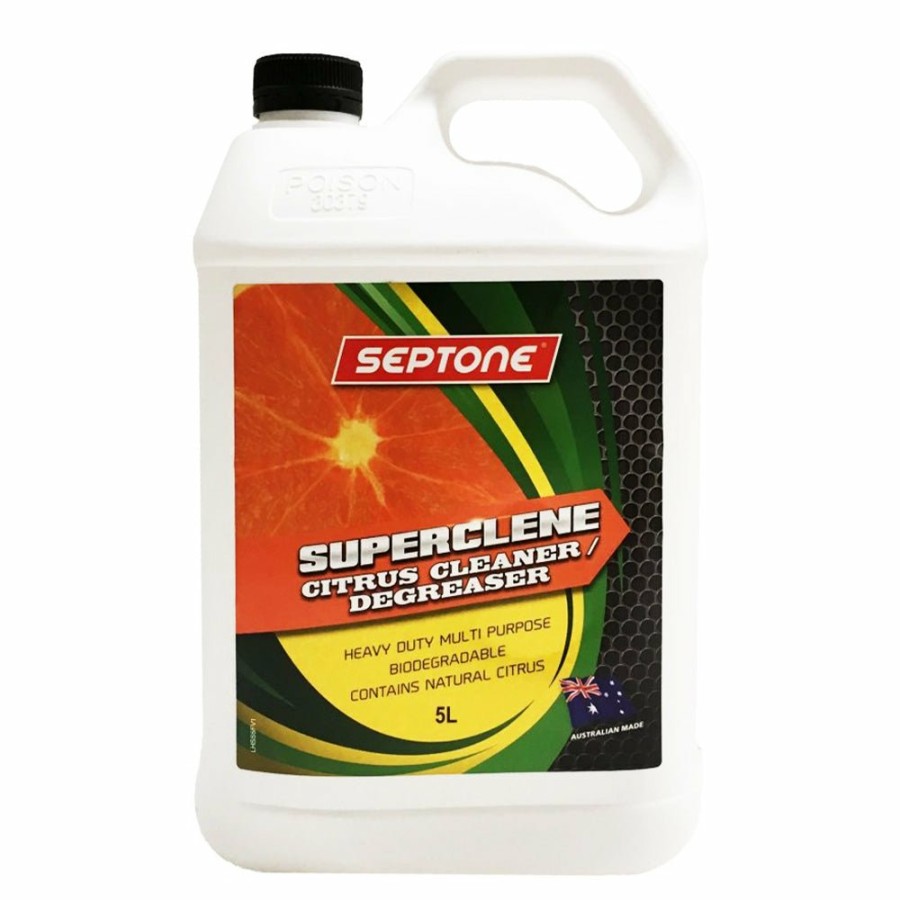 Cleaning Septone | Septone Superclene Heavy Duty Citrus Cleaner Degreaser 5L Biodegradable