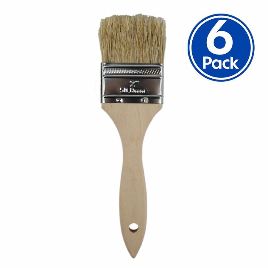 Painting Tools C u0026 A Brushware | C&A Industrial Paint Brush 50Mm X 6 Pack Trade