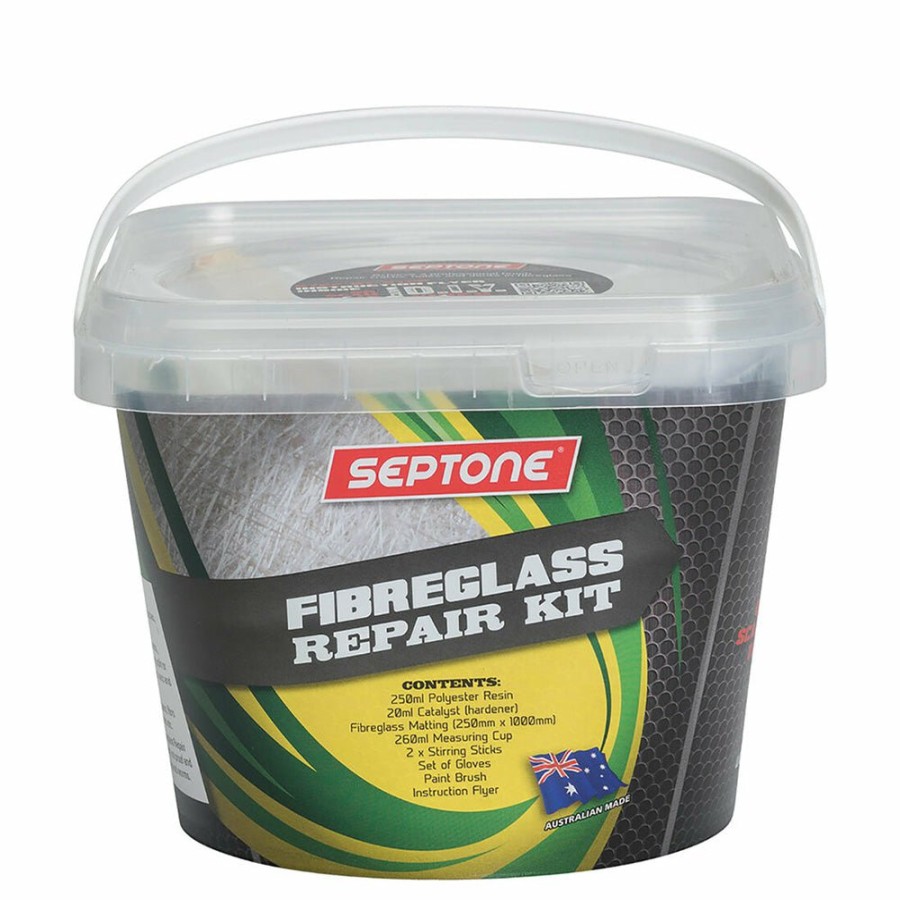 Boat Care Septone | Septone General Purpose Fibreglass Hole & Crack Repair Kit