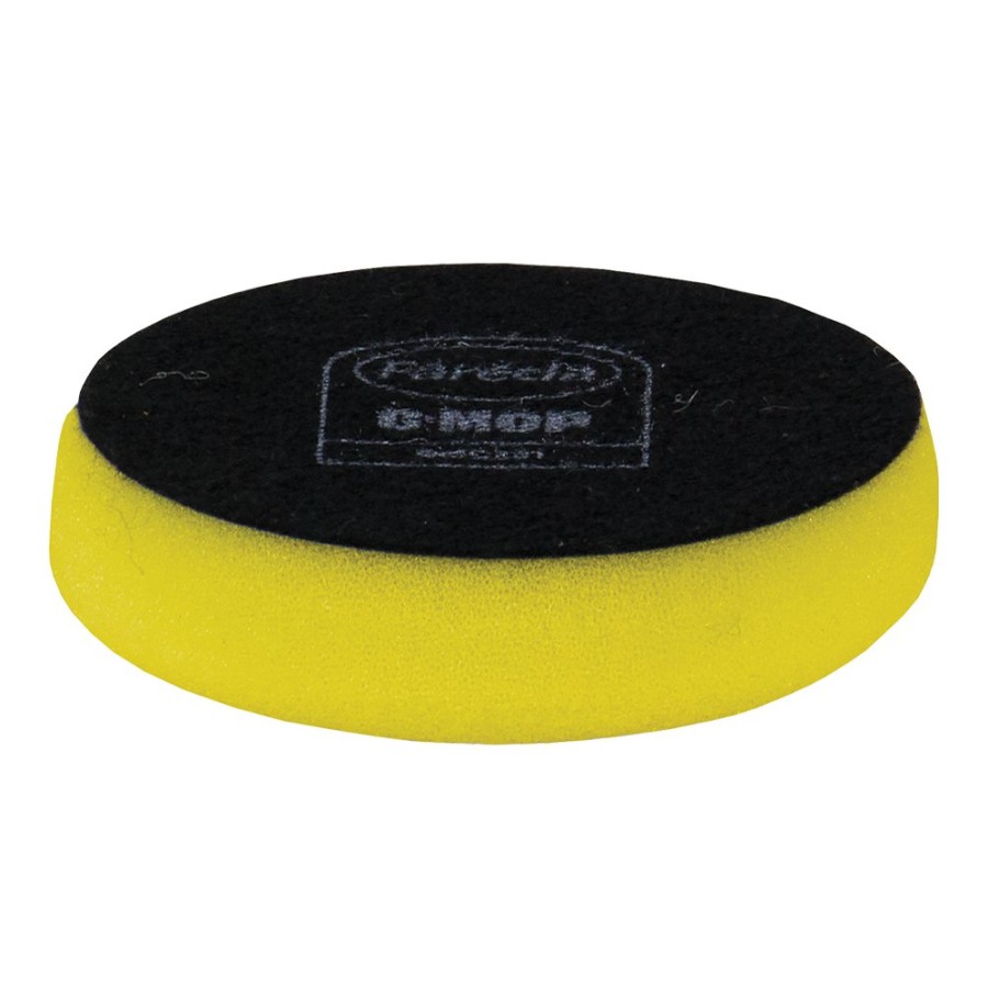 Car Care Farecla Cutting Pads | Farecla G Mop 3" (75Mm) Yellow Hook & Loop Compounding Foam Pads X 5 Pack