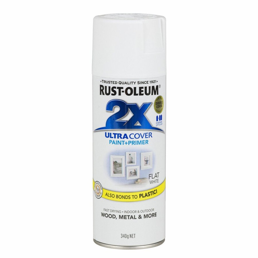 Paint Rust-Oleum Specialty | Rust-Oleum 2X Gloss Paint & Primer Spray Paint 340G White