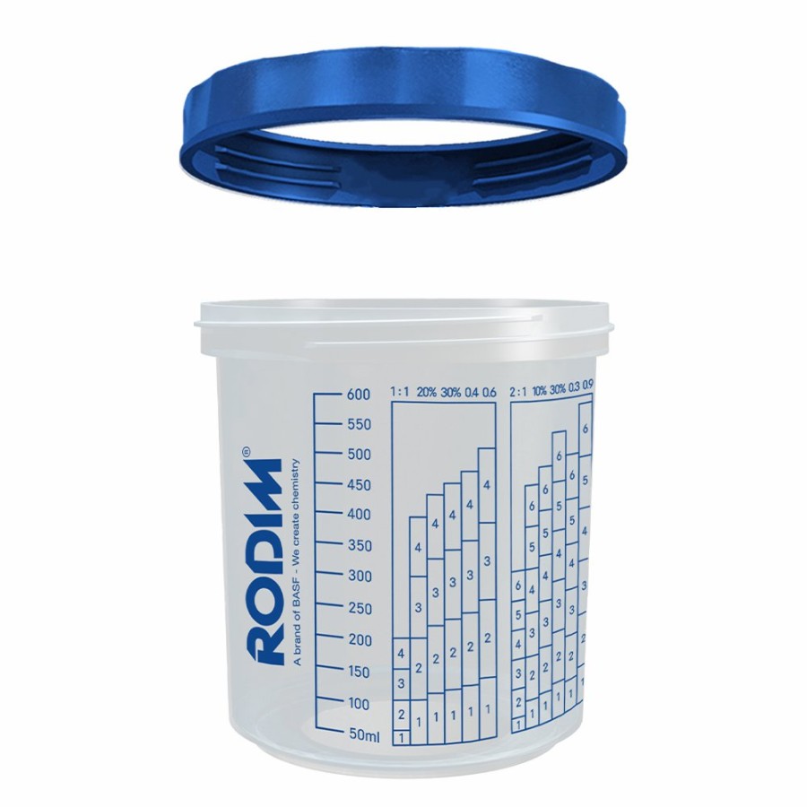 Spray Guns Rodim Outer Cups | Rodim Series 2.0 Pps Hard Outer Cup & Collar 650Ml