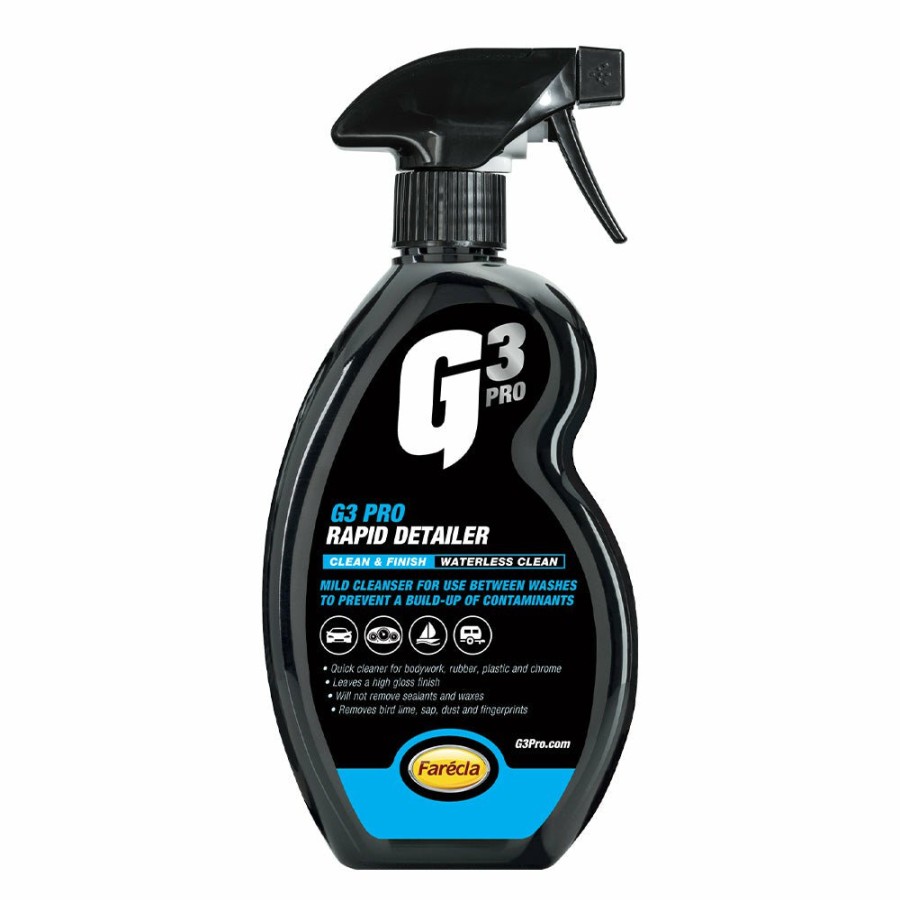 Car Care Farecla Rapid Detailers | Farecla G3 Pro Rapid Detailer 500Ml High Gloss Bodywork Cleaner Wax