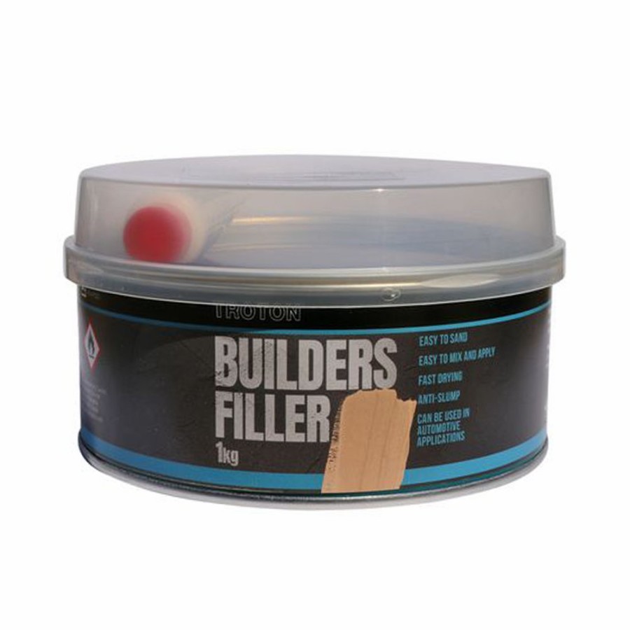 Prep & Repair Troton Lightweight Fillers | Troton Builders Multi Purpose Filler 1Kg Trade Quality Bog Putty