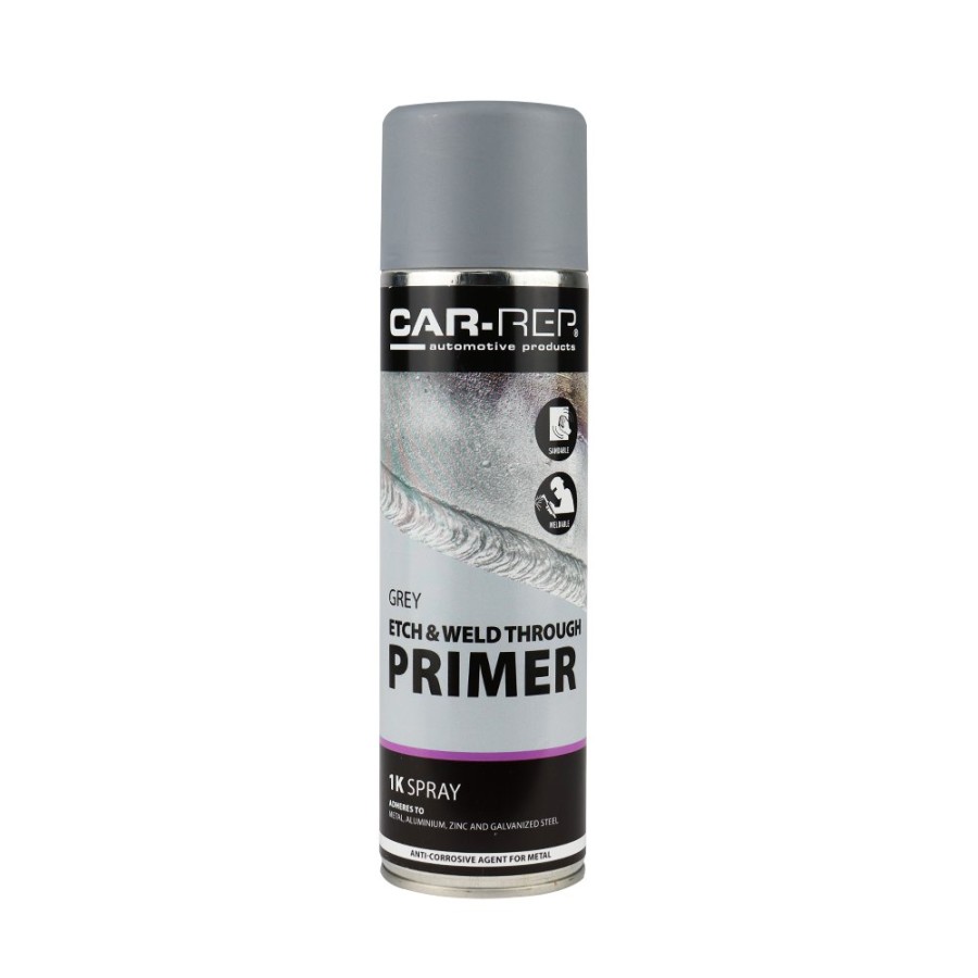 Paint Car-Rep Primers | Car-Rep Automotive Acid Etch Weld Thru Primer 500Ml Grey