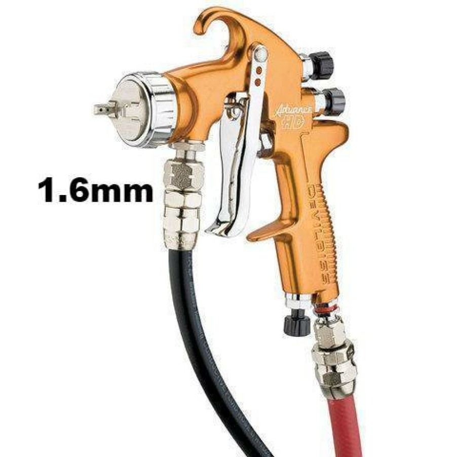 Spray Guns DeVilbiss Pressure Pot | Devilbiss Advanced Hd Trans-Tech Pressure Spray Gun 1.6Mm