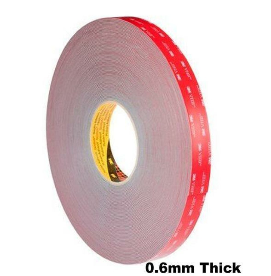 Prep & Repair 3M VHB & Double Sided Tape | 3M Vhb Tape Gph-060Gf General Purpose High Temp 0.6Mm Grey 18Mm X 33M