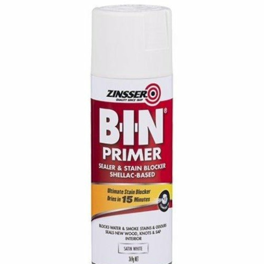 Paint Rust-Oleum Primers & Undercoats | Zinsser® B-I-N® Shellac-Base Primer Bin Aerosol 369G