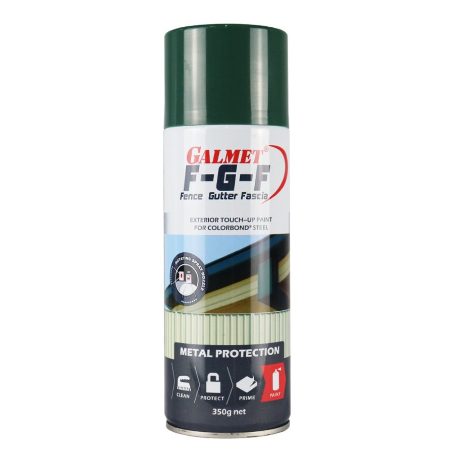 Paint Galmet Topcoats | Galmet Colorbond® Touch-Up Paint Fgf – Fence, Gutter, Fascia 350G Cottage Green®