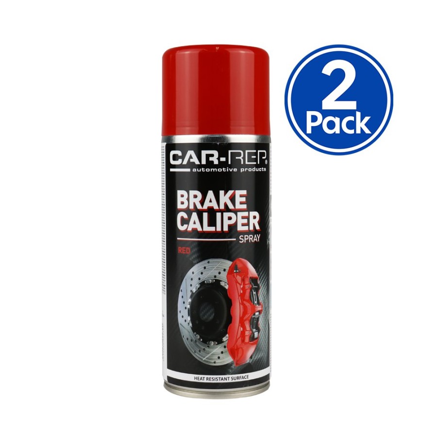 Paint Car-Rep High Temp & Brakes | Car-Rep Automotive Heat Resistant Brake Caliper Paint 400Ml Red X 2 Pack