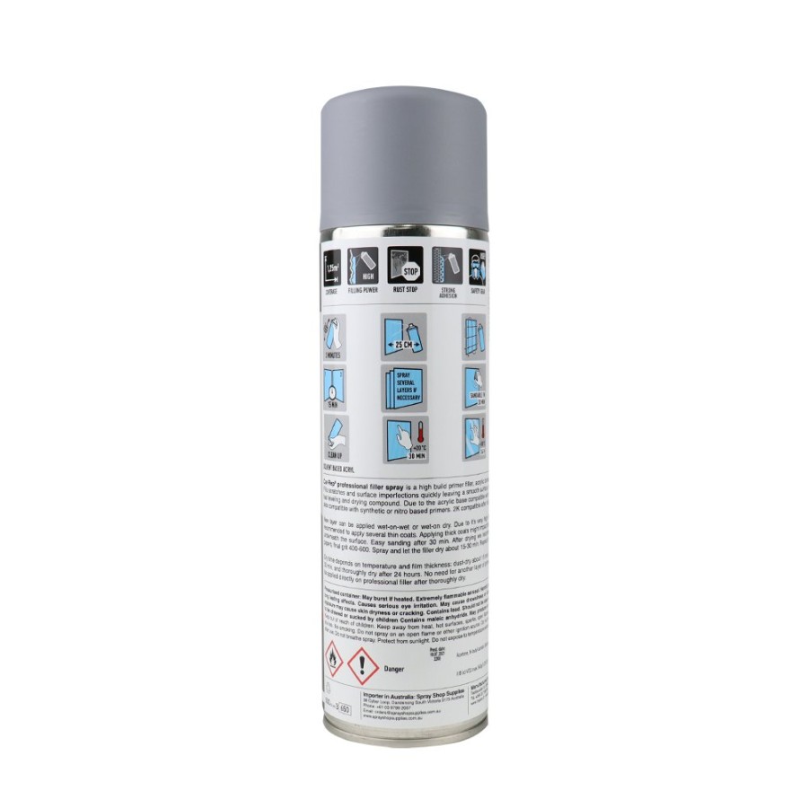 Paint Car-Rep Primers | Car-Rep Automotive Professional Primer Filler 500Ml Grey X 3 Pack