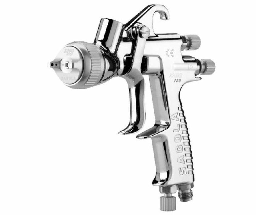 Spray Guns Sagola Pressure Pot | Sagola 3300 Pro Pressure Spray Gun Epa Cap Primer Basecoat 1.8