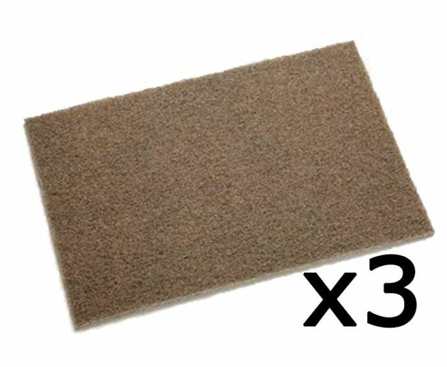 Cutting & Abrasives 3M Scouring Pads | 3M 7440 Scotch Brite Heavy Duty Hand Pad 152Mm X 228Mm 3 Pack