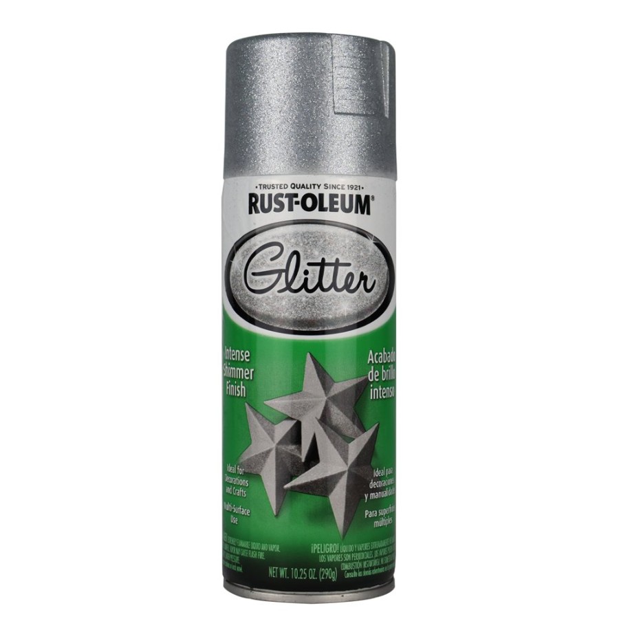 Paint Rust-Oleum Specialty | Rustoleum Specialty Glitter Spray Paint 290G Silver