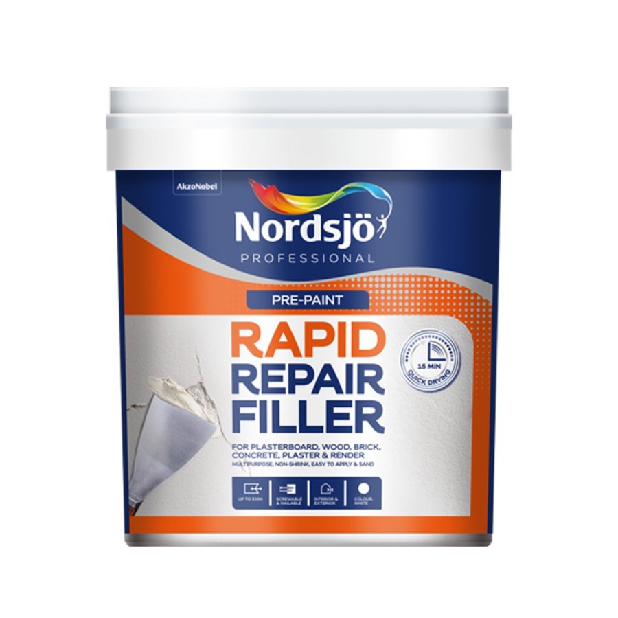 Prep & Repair Nordsjo | Nordsjo Professional Rapid Repair Filler 1Kg Tub