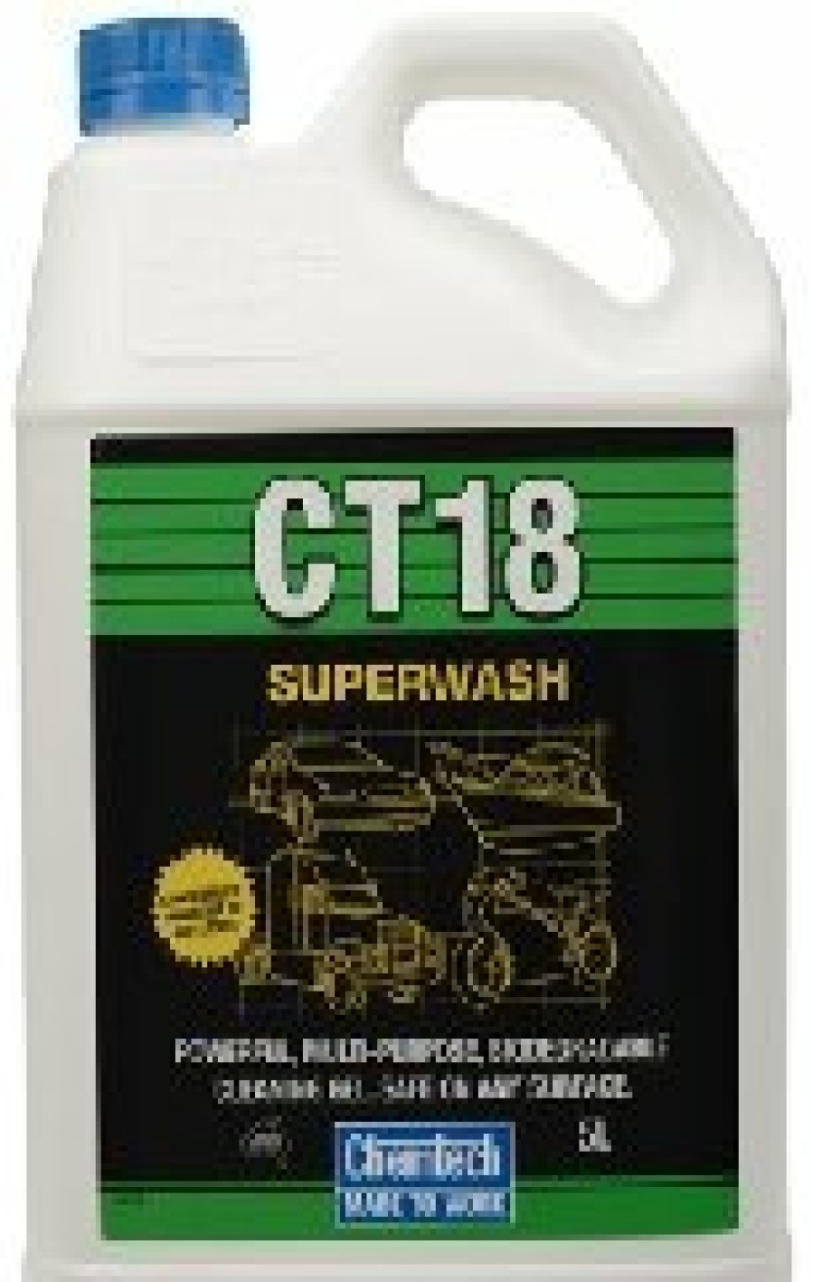 Car Care Chemtech Car Wash | Chemtech Ct18 Superwash Professional Concentrate Car Wash 5L