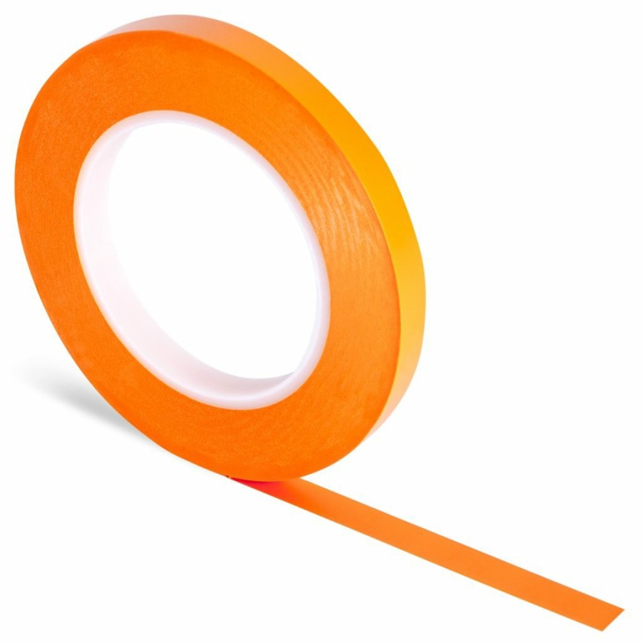 Prep & Repair JTAPE Fine Line Tape | Jtape Orange Fine Line Tape 6Mm X 55M Curves & Straight Lines