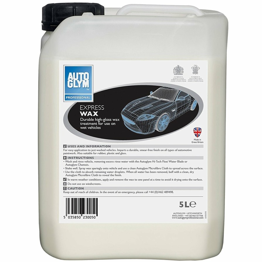 Car Care Autoglym Waxes | Autoglym Automotive Express Wax Car Care Polish 5L Autew5