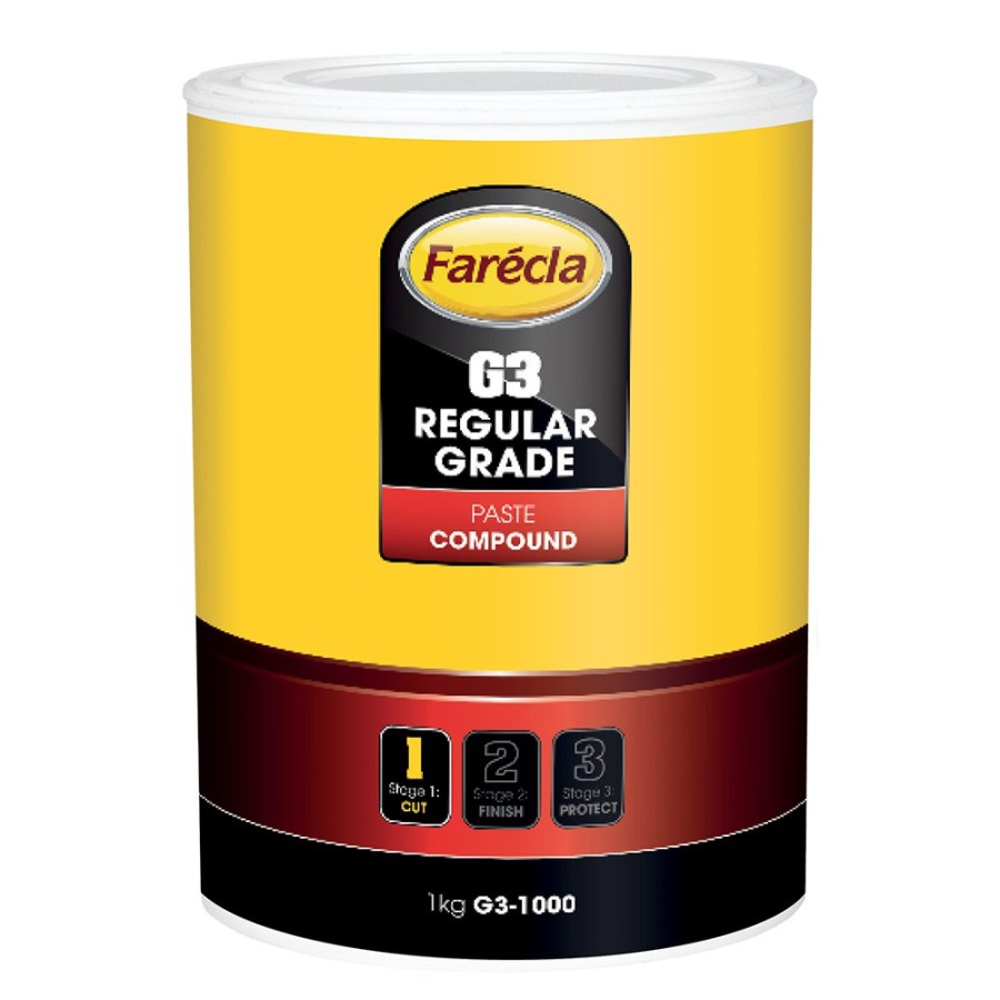 Car Care Farecla Cutting Compounds | Farecla G3 Regular Grade Cutting Compound 1Kg Car Buffing Paste