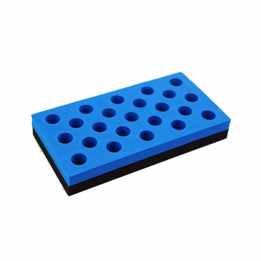 Cutting & Abrasives GRP Blocks | Grp Holy Terror Double Sided Sanding Block With Holes Blue