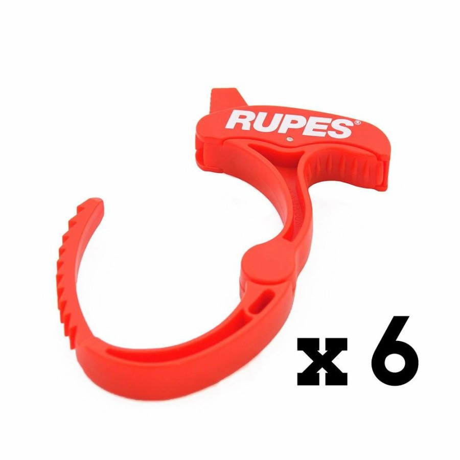 Car Care Rupes Parts & Accessories | Rupes Bigfoot Machine Cable Clamps 9.Z1024 X 6