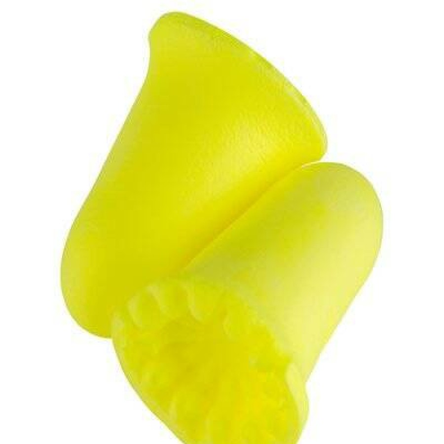 Safety 3M Earbuds | 3M E-A-Rsoft Fx Shaped Yellow Cordless Earplugs X 200 Pairs Soft Foam Ear Noise