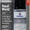 Adhesives & Sealants Permatex 2K Adhesives | Permatex Steel Weld 2 Part Epoxy Syringe 25Ml